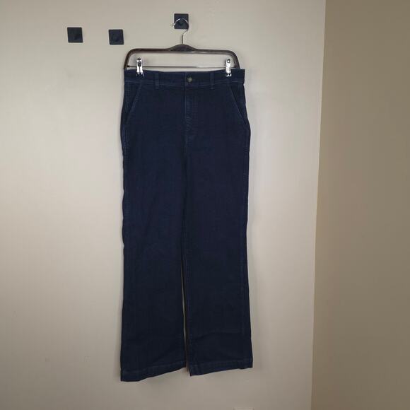 J. Crew Denim trouser pant in signature stretch in dark wash Size 28 - Picture 1 of 11